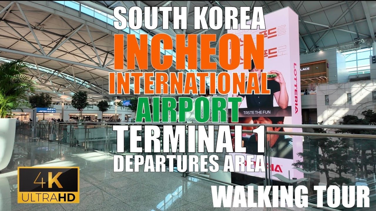 EXPLORING INCHEON SOUTH KOREA INTERNATIONAL AIRPORT TERMINAL 1 DEPARTURES AREA | HIDDEN EXPLORER PH