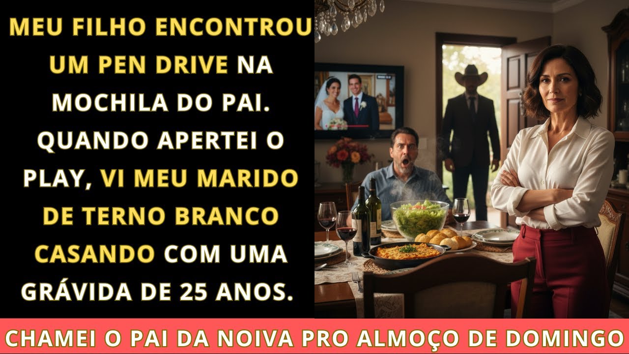 Meu filho me entregou um pen drive com o nome do meu marido. Quando apertei o play, fiquei paralisad