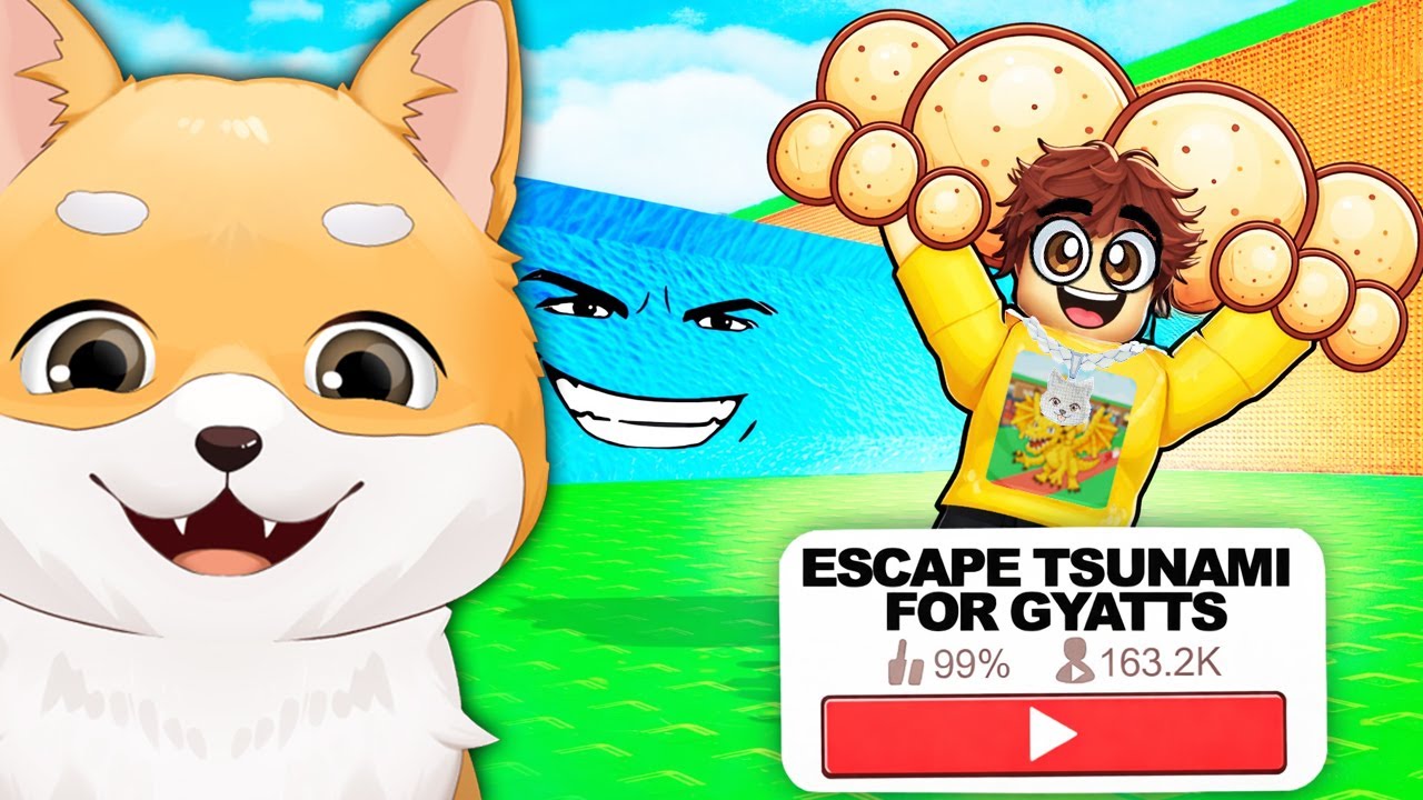 Jocuri FAKE Tsunami BRAINROT in Roblox...