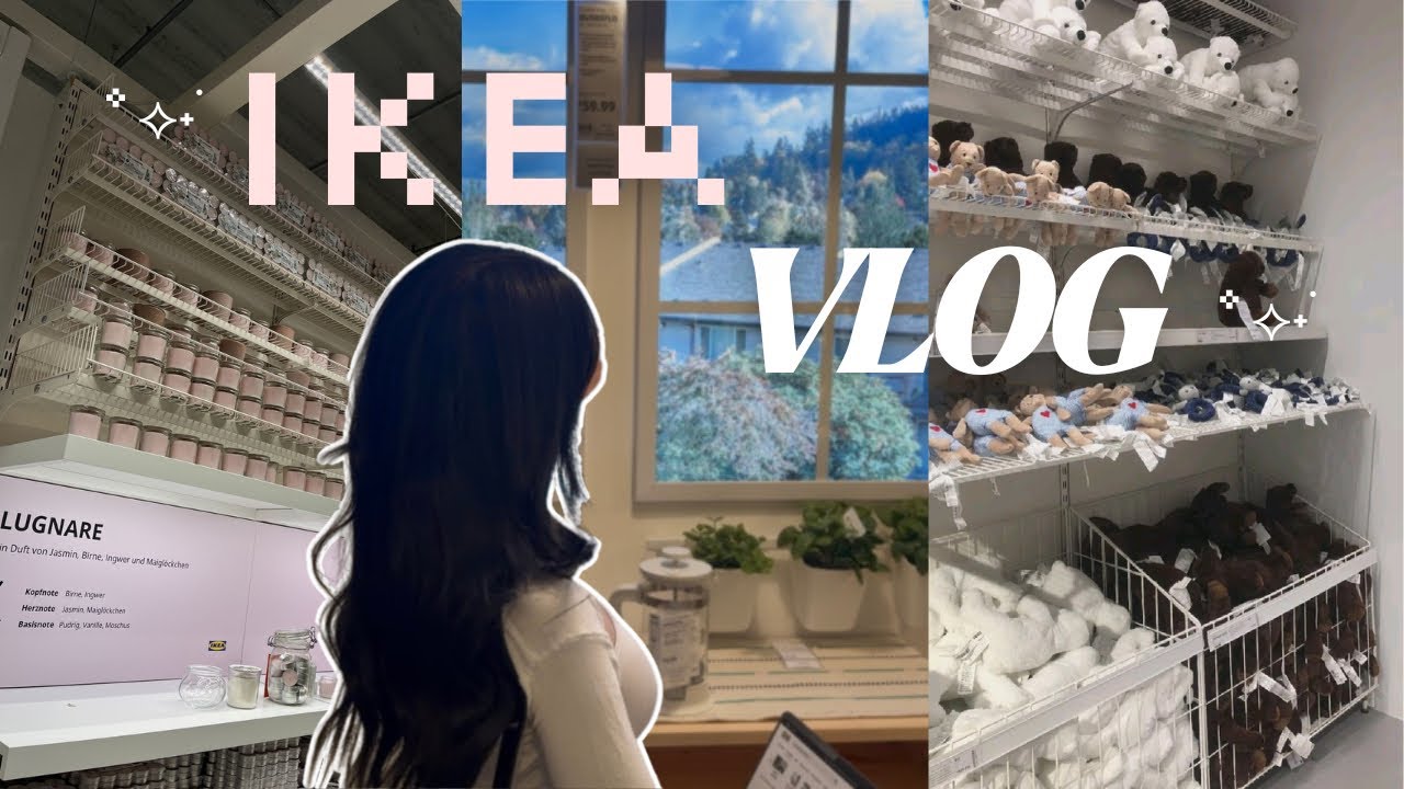 A DAY AT IKEA .☘︎ ݁˖| exploring ikea + food court eats