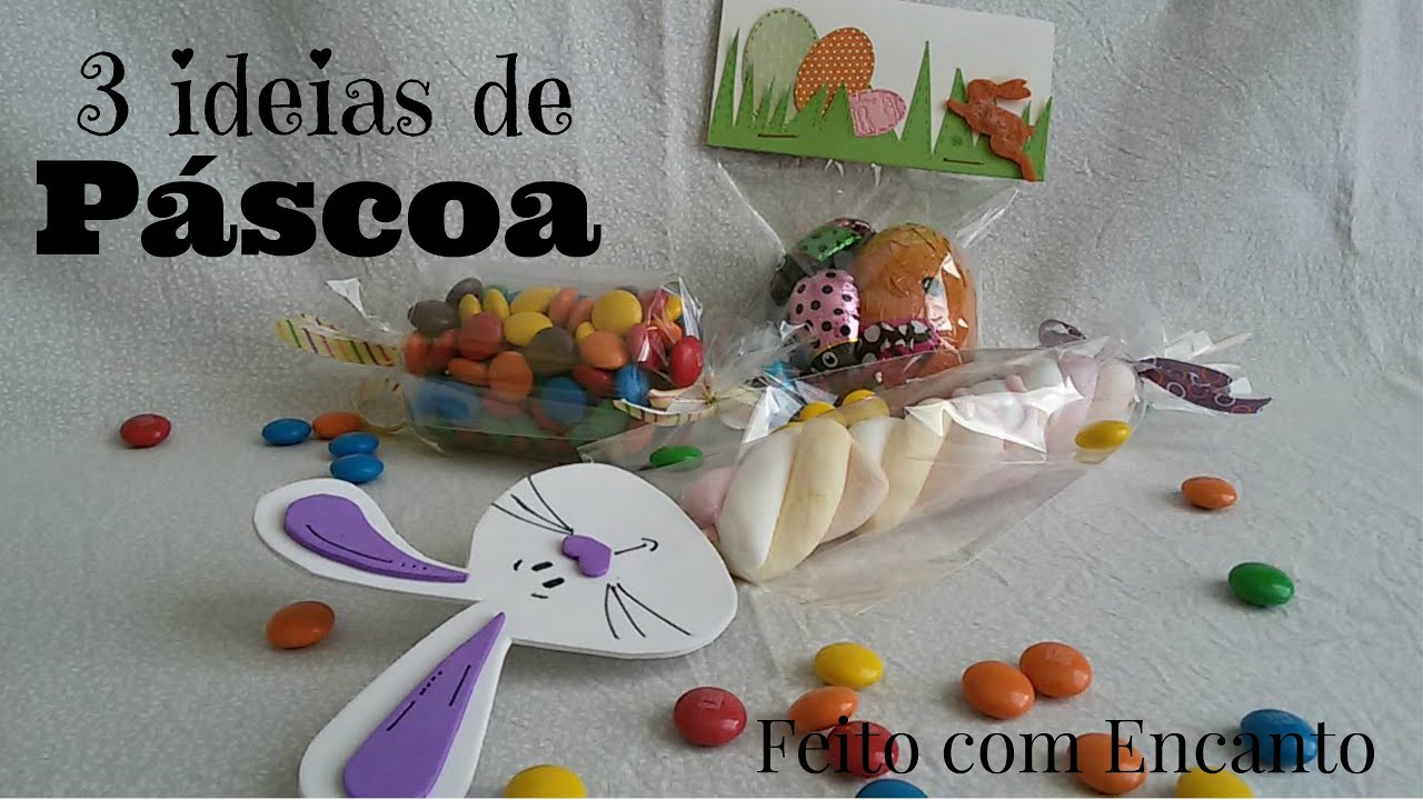 DIY: 3 ideias de Páscoa baratas e rápidas com saquinho plástico