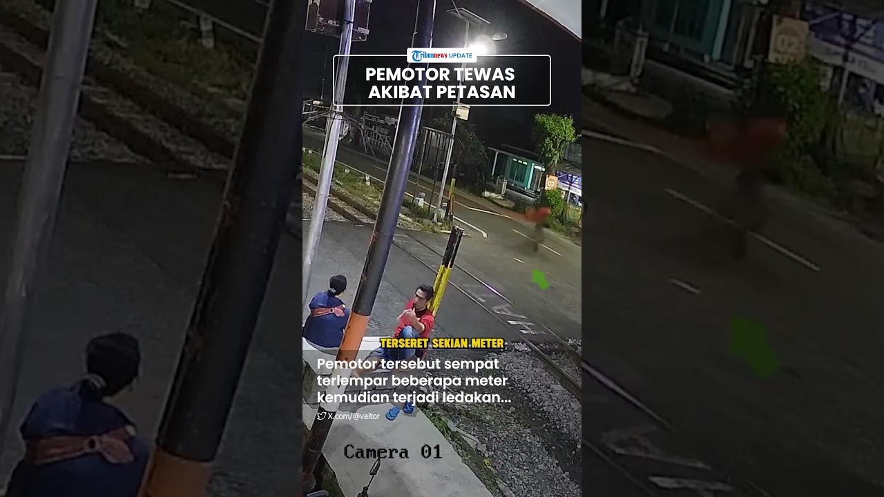 Detik-detik Pemotor di Blitar Tewas Akibat Ledakan Petasan, Sempat Tabrak Pesepeda & Terlempar