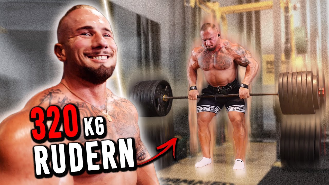 Ich bin erst zufrieden, wenn ich 400kg Rudern kann