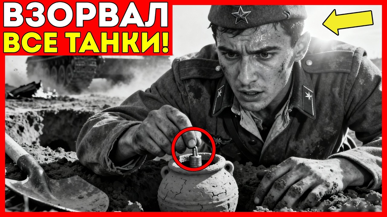 ГИТЛЕР В БЕШЕНСТВЕ: Колхозник из УЗБЕКИСТАНА сделал МИНЫ ИЗ ГЛИНЫ — 40 танков ВЗОРВАЛИСЬ за 20 МИНУТ