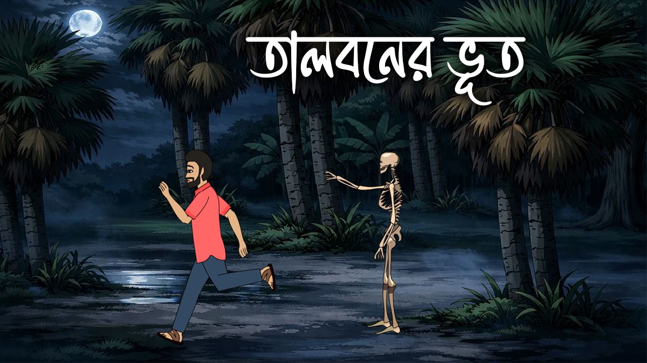 Talboner Bhut - Bangla Bhuter Golpo | Bengali horror animation_jol Matir Golpo @PinjiraAnimation