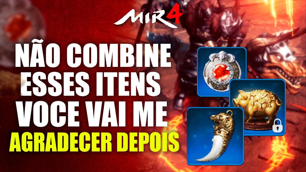 TODO JOGADOR DE MIR4 DEVE SABER DISSO NÃO COMBINE OS TESOUROS RARO