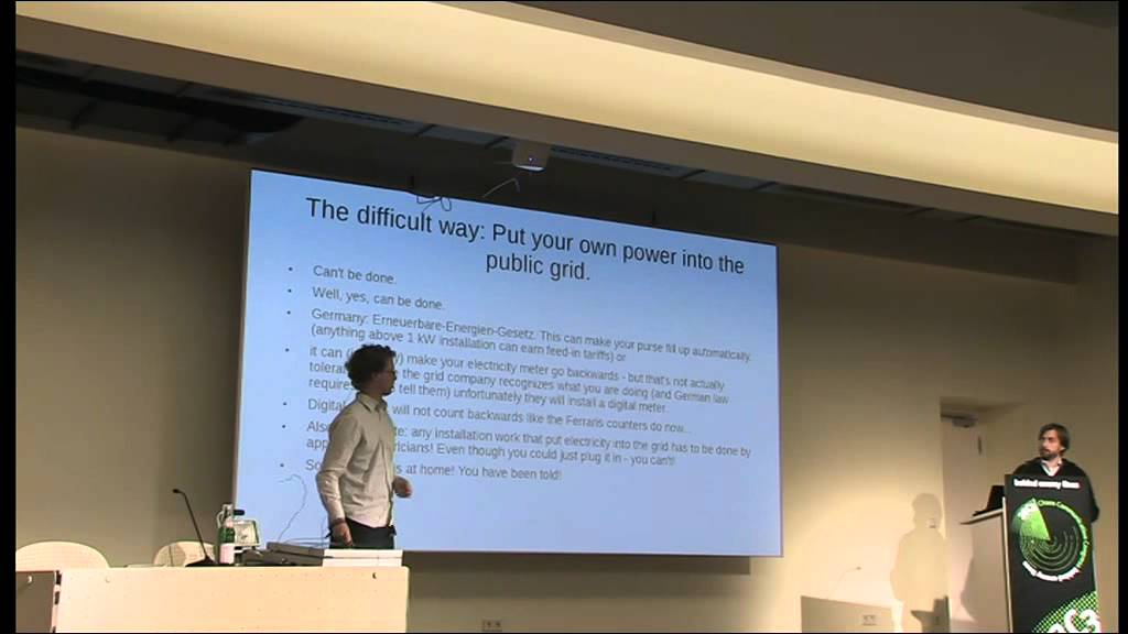 28c3: Power gadgets with your own electricity