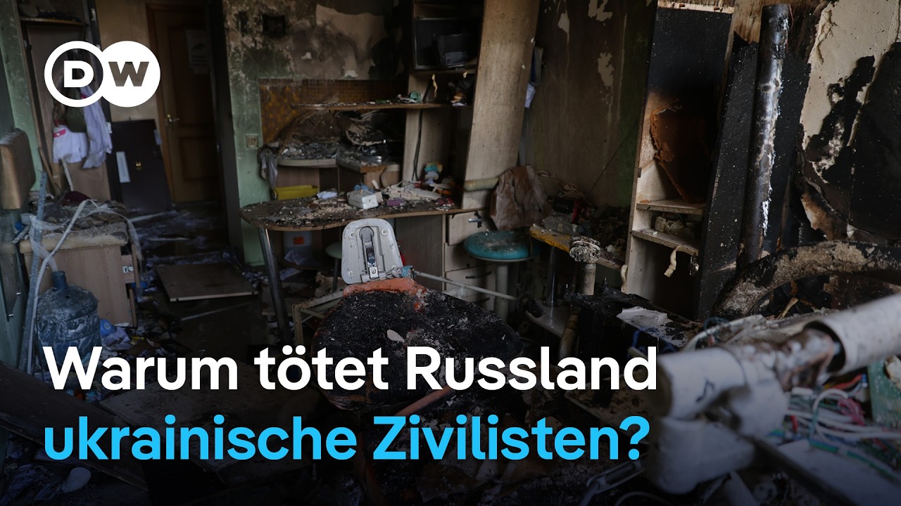 Russland erhöht den Druck auf die ukrainische Bevölkerung | DW Nachrichten