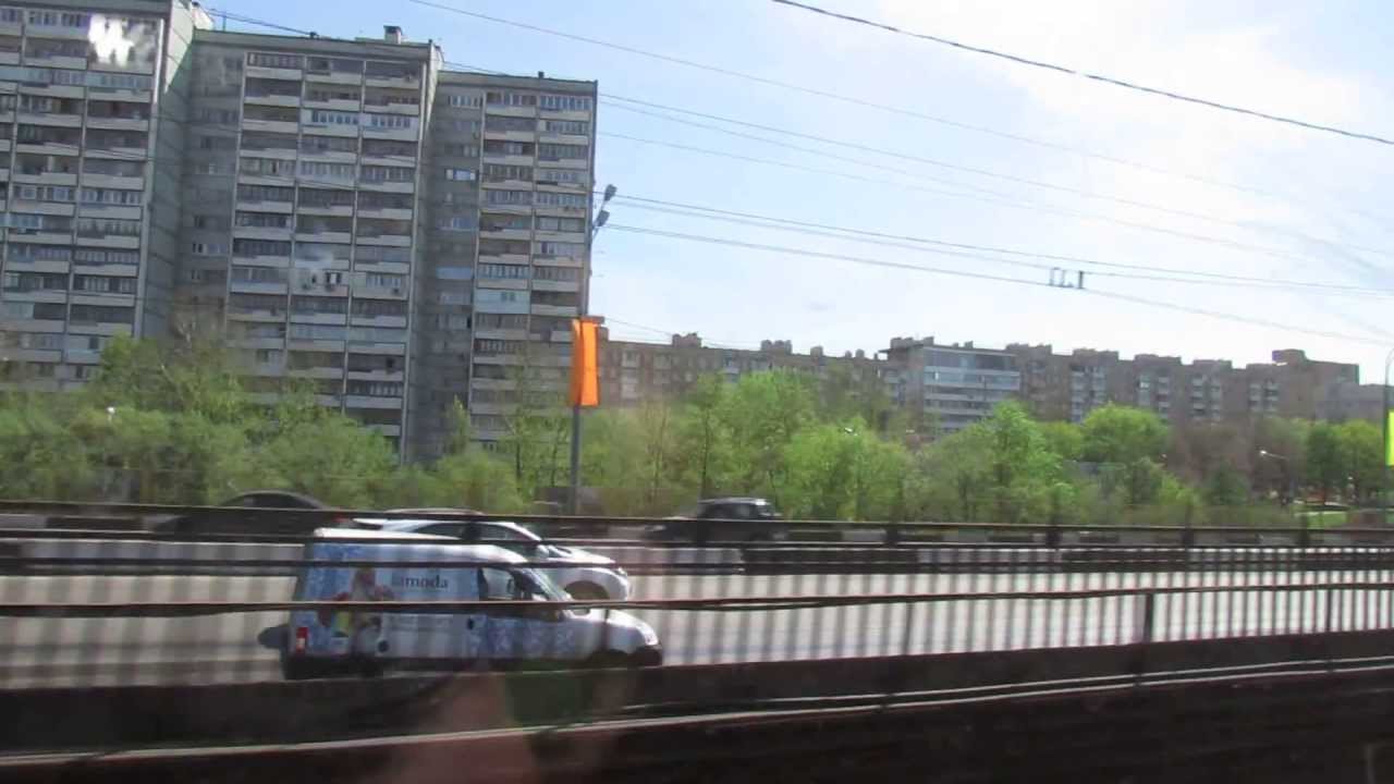 Перегон метро Автозаводская - Коломенская // май 2013