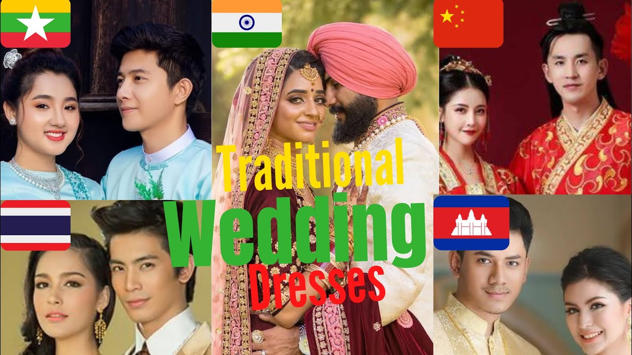 Traditional WEDDING Dresses from ASIA (1080p)