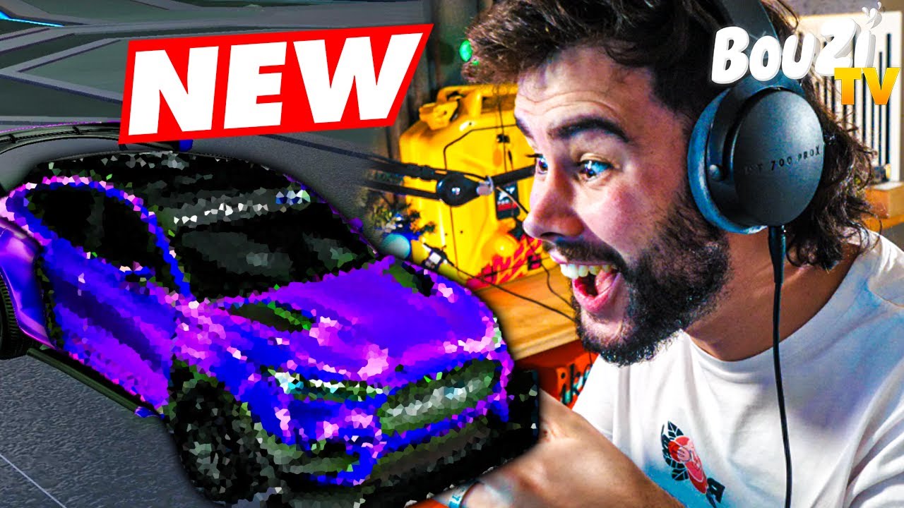 J'ESSAYE LA NOUVELLE MUSTANG ROCKET LEAGUE EN 1V1 !