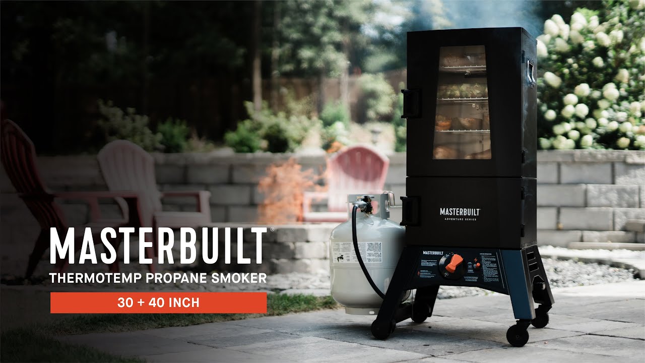 Masterbuilt ThermoTemp Propane Smoker | 30 inch & 40 inch