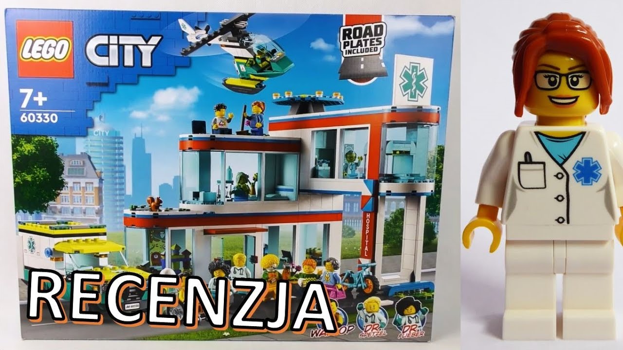 LEGO City Szpital (ROK 2022) 60330 💊 / RECENZJA