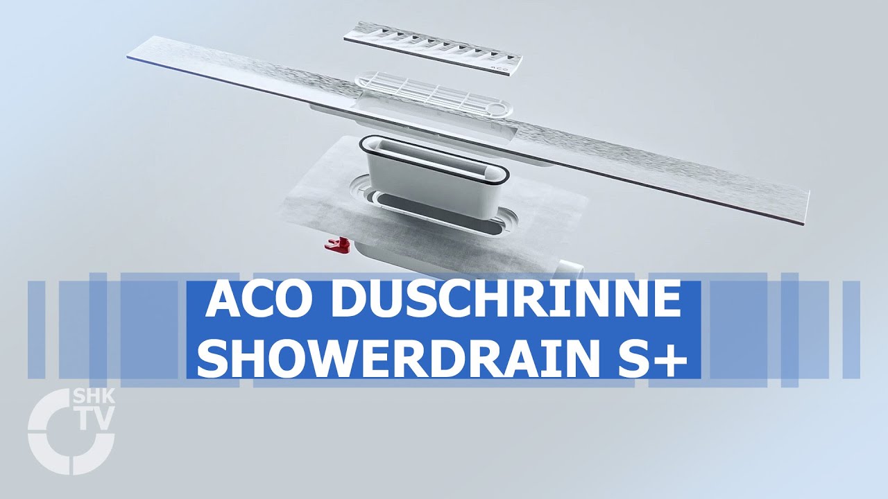 ACO: Showerdrain s+ | SHK-TV Produkte
