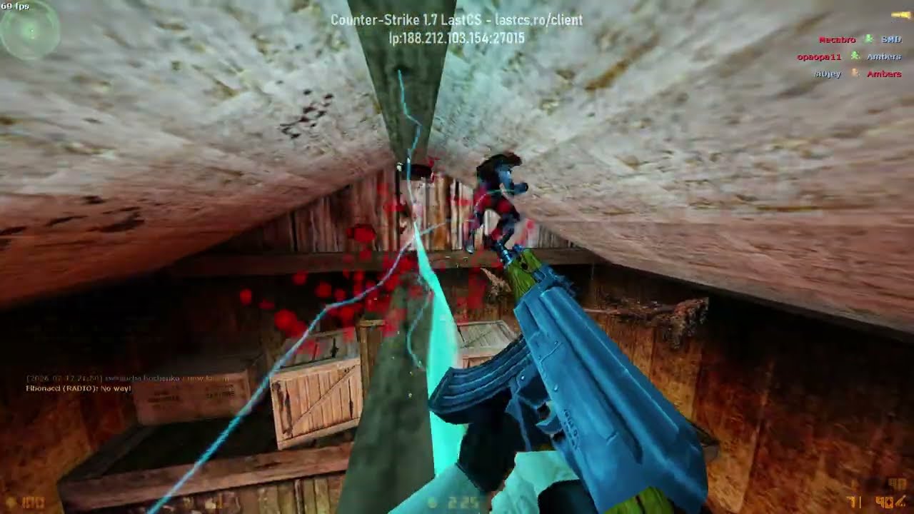 No Safe Spot on This Map | CS 1.6 Zombie Mode