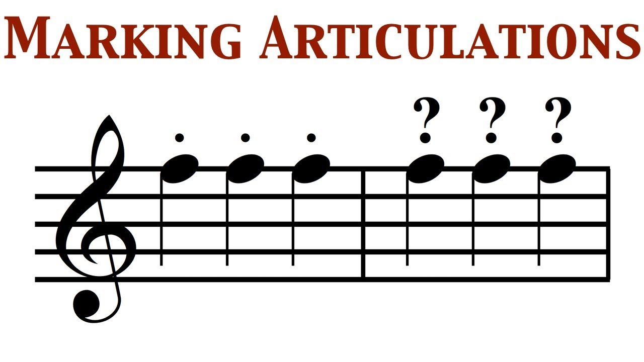 Orchestration Question 17: Marking Articulations