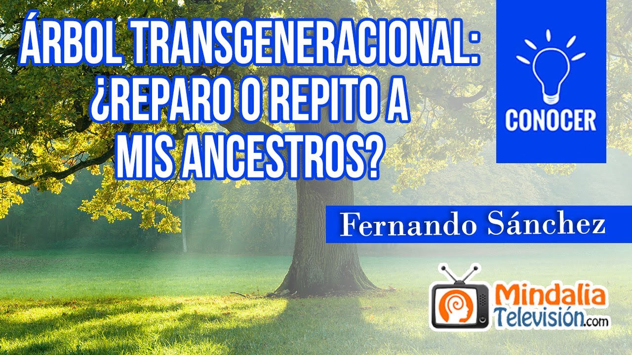 Árbol Transgeneracional: ¿Reparo o repito a mis ancestros? Entrevista a Fernando Sánchez
