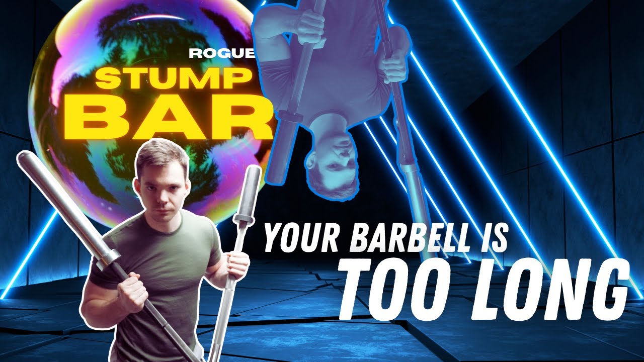 Home Gym Barbell Considerations || ft. Rogue Stump Bar