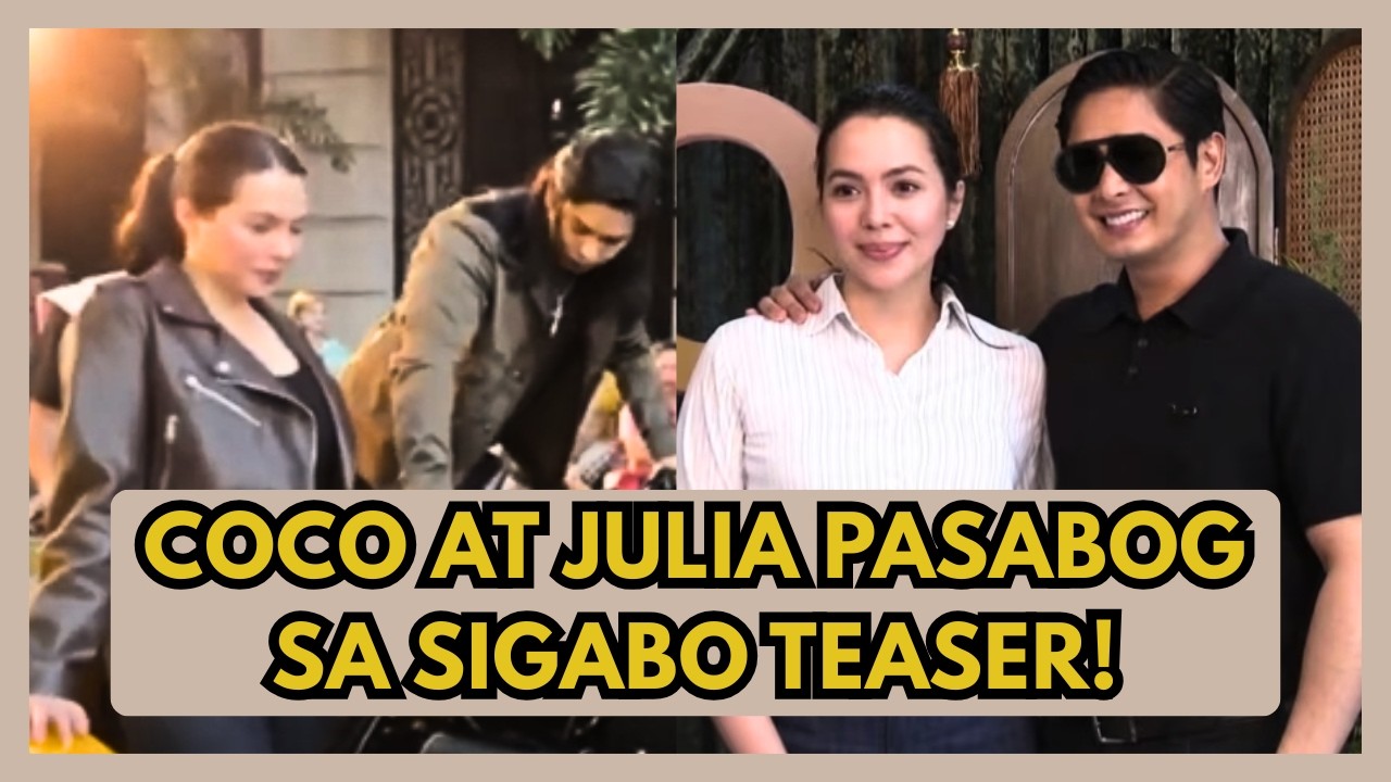 TEASER NG SIGABO NAGPAKILIG SA FANS! Coco Martin at Julia Montes May Pasabog sa Bagong Serye