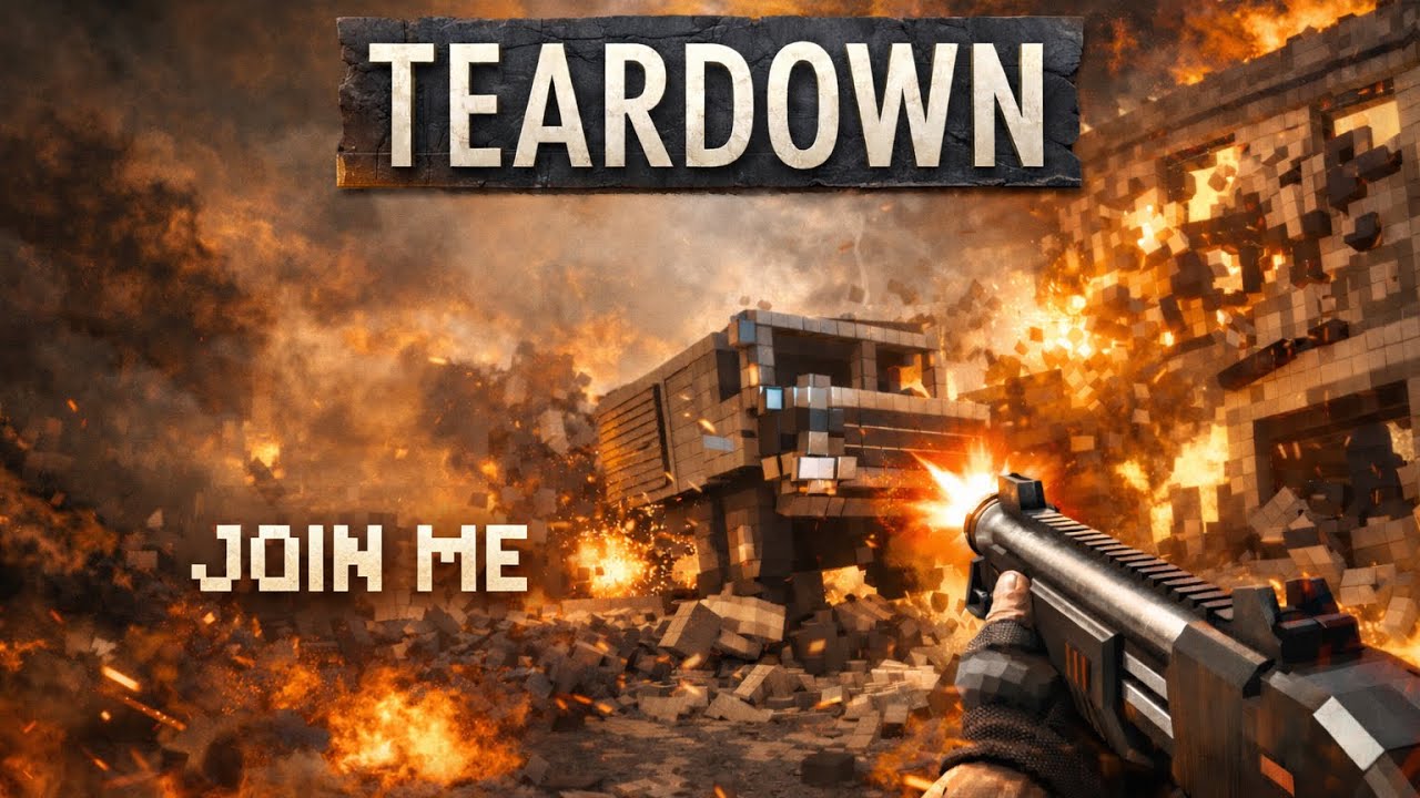 Teardown is a very satisfying sandbox physics game | on PC or PS5