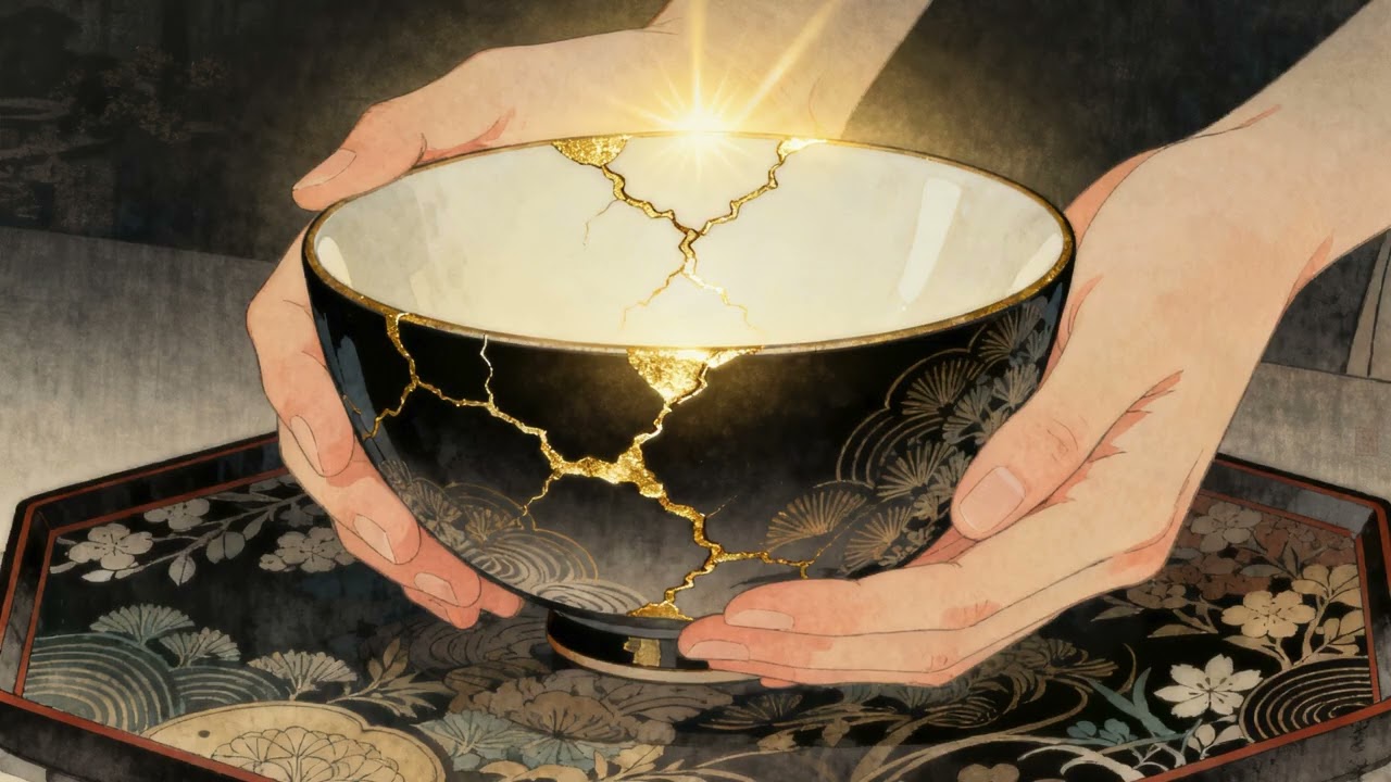 Kintsugi de mim | Canção para as falhas, rachaduras e ouros internos (Vídeo Oficial)