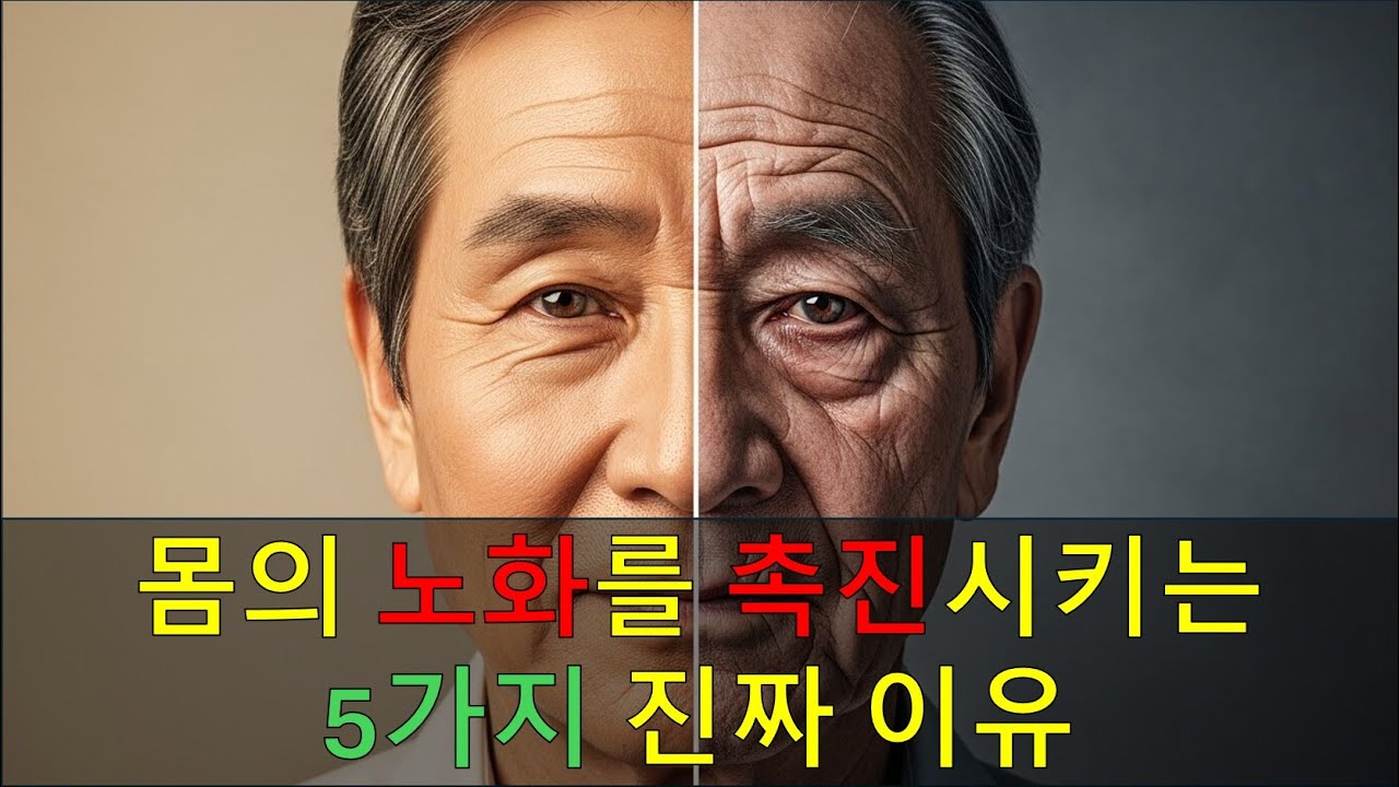 몸의 노화를 촉진시키는 5가지 진짜 이유ㅣ의사가 말린 ‘평범한 습관’ㅣ인문학ㅣ인생후반ㅣ오디오북ㅣ라디오사연ㅣ지혜ㅣ#사연