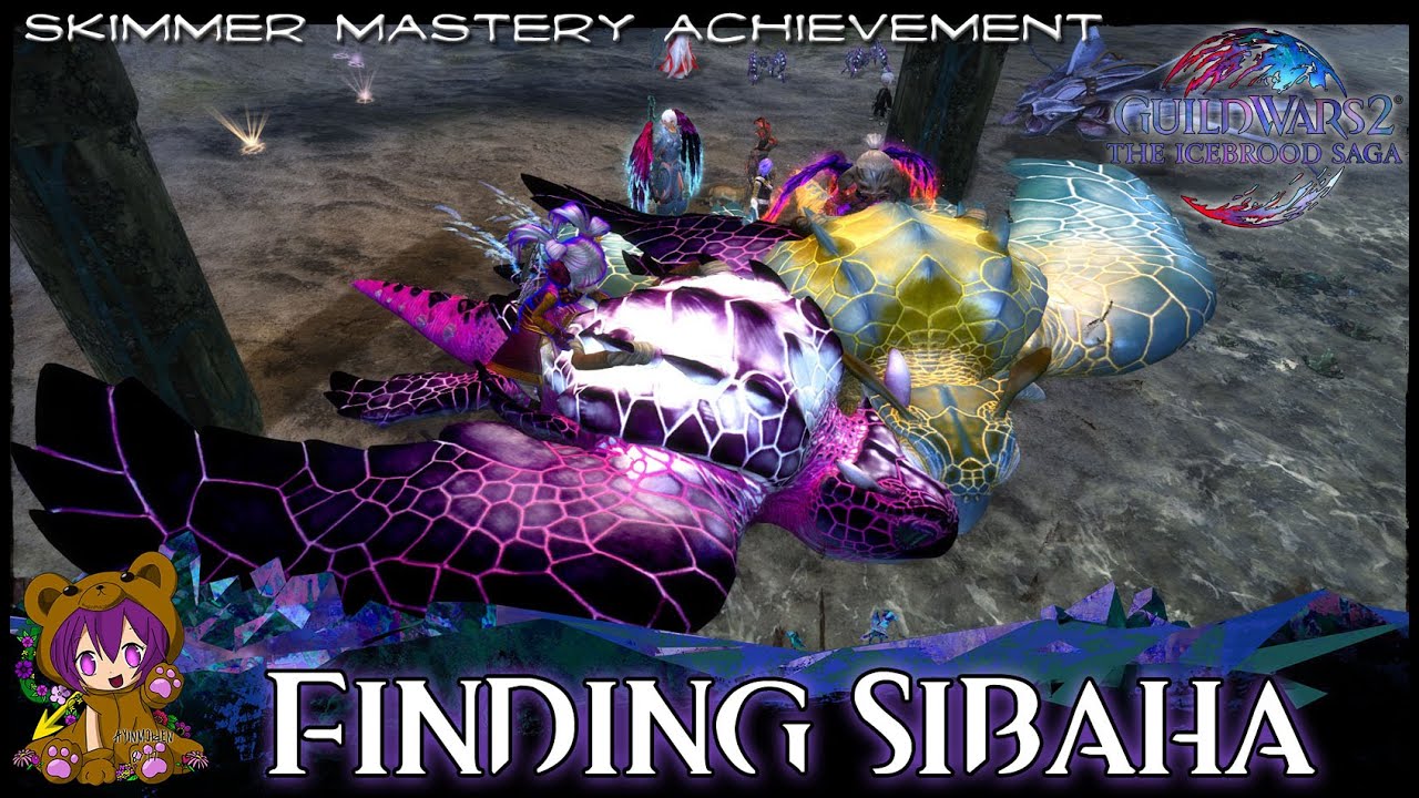GW2 Finding Sibaha achievement (Skimmer Mastery)