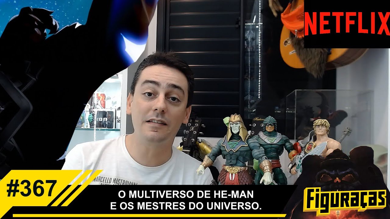 FIGURA&Ccedil;AS #367: O MULTIVERSO DE HE-MAN E OS MESTRES DO UNIVERSO.