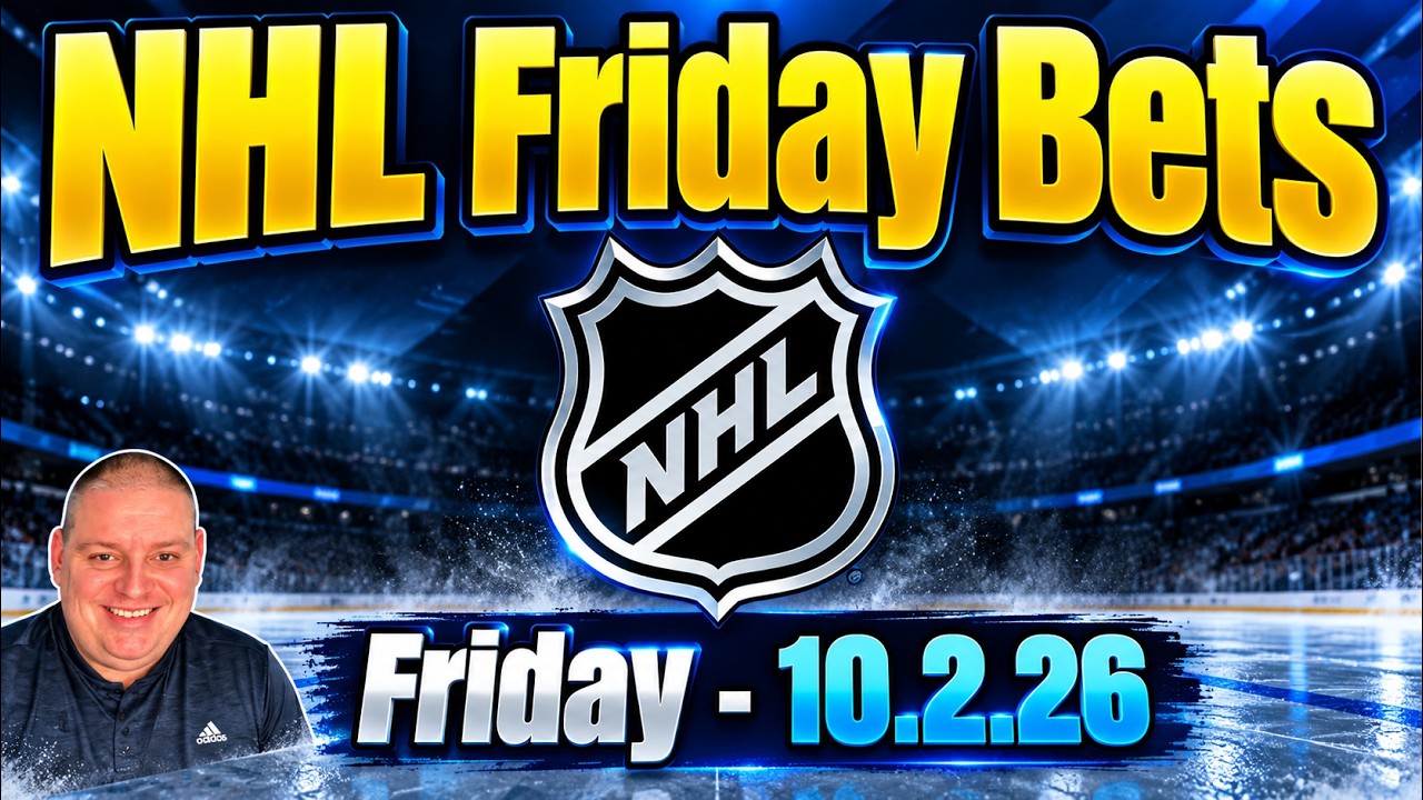 Friday NHL Rundown Picks - 10/9/26 l Craig Trapp NHL Betting Picks & Predictions