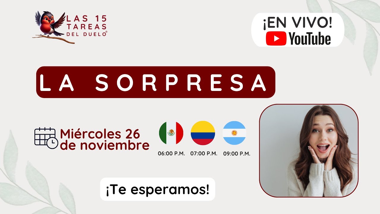 😮 LA SORPRESA 😮