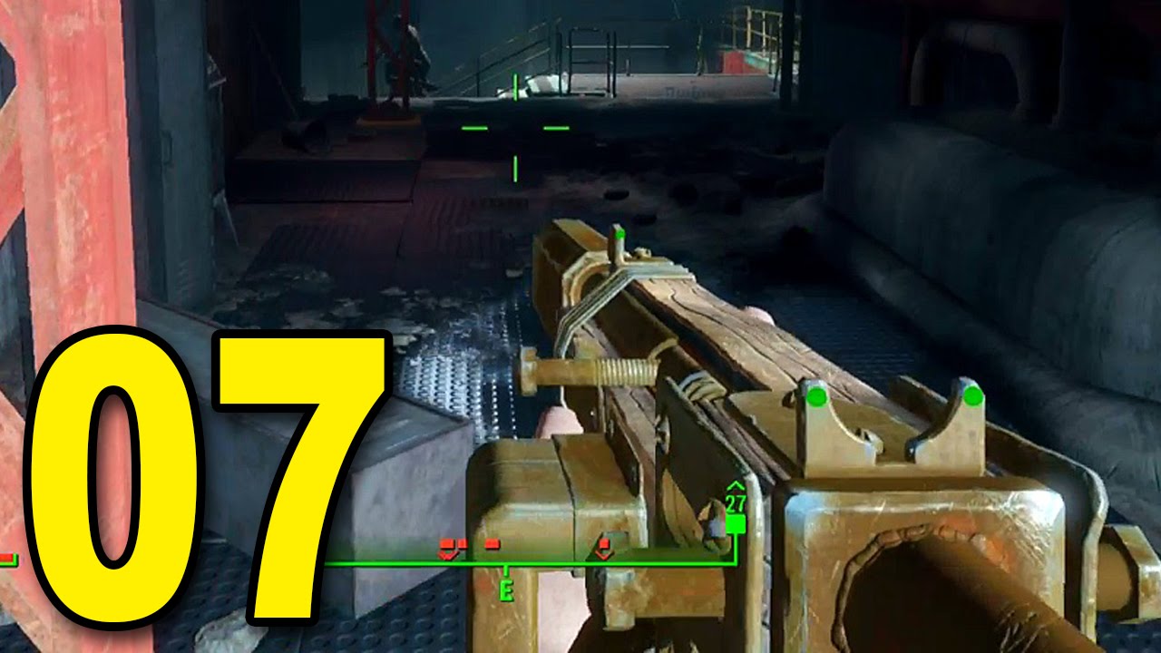 Fallout 4 - Part 7 - Upgrading our Inventory! (Let's Play / Walkthrough / Gameplay)