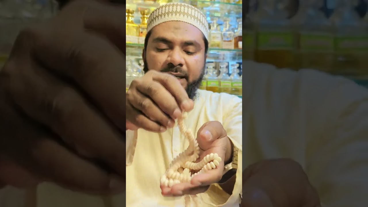 Rare Camel Bone Tasbeeh in 100 & 33 Beads By Madani Mushkbar House