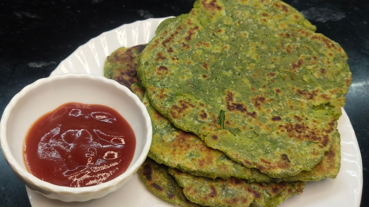 Matar ka Crispy Paratha 🫛