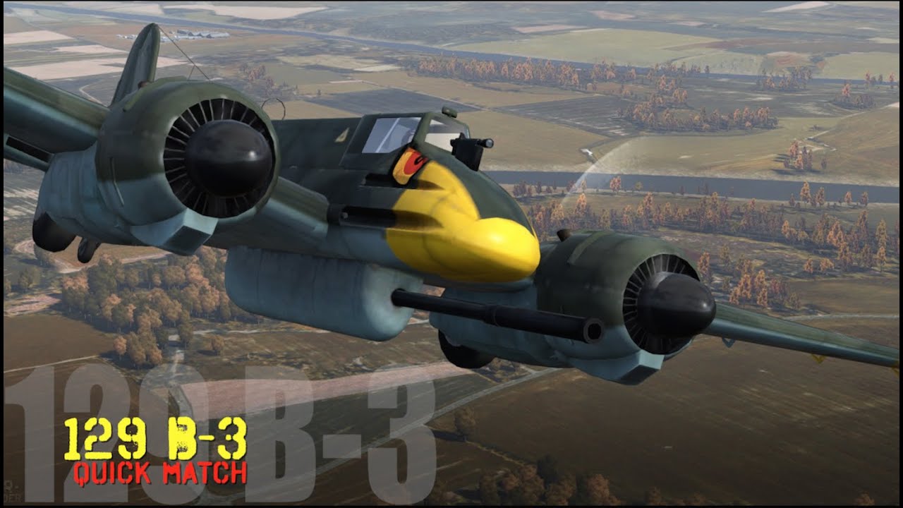 War Thunder SB - Hs 129B - Tank Sim