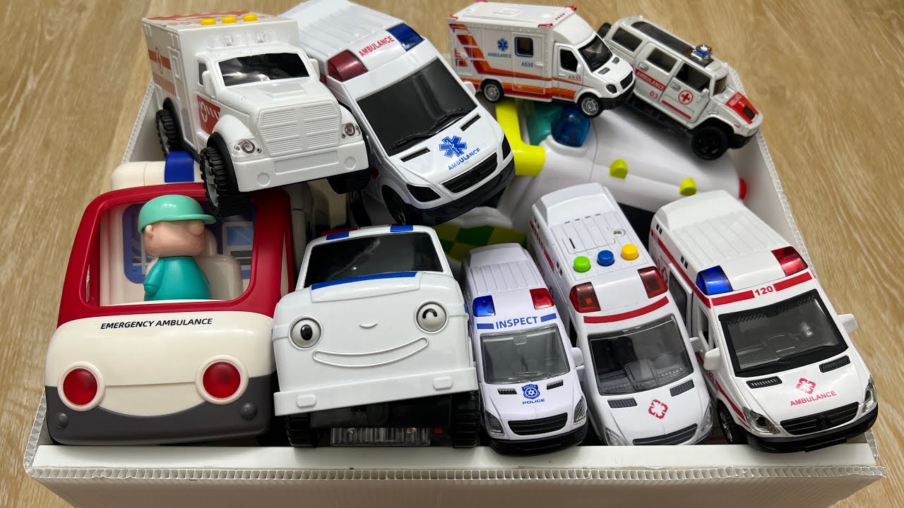 Emergency Cars Toys for Toddlers Video