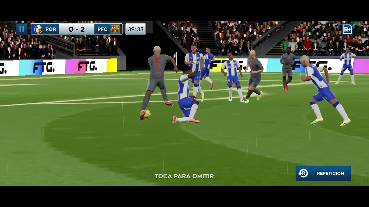 Le ganamos 3 a 0 al porto en dls