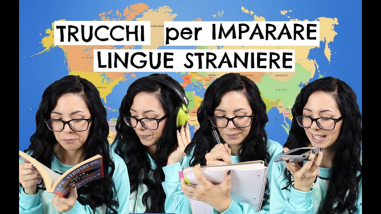 Trucchi per imparare LINGUE STRANIERE ❤