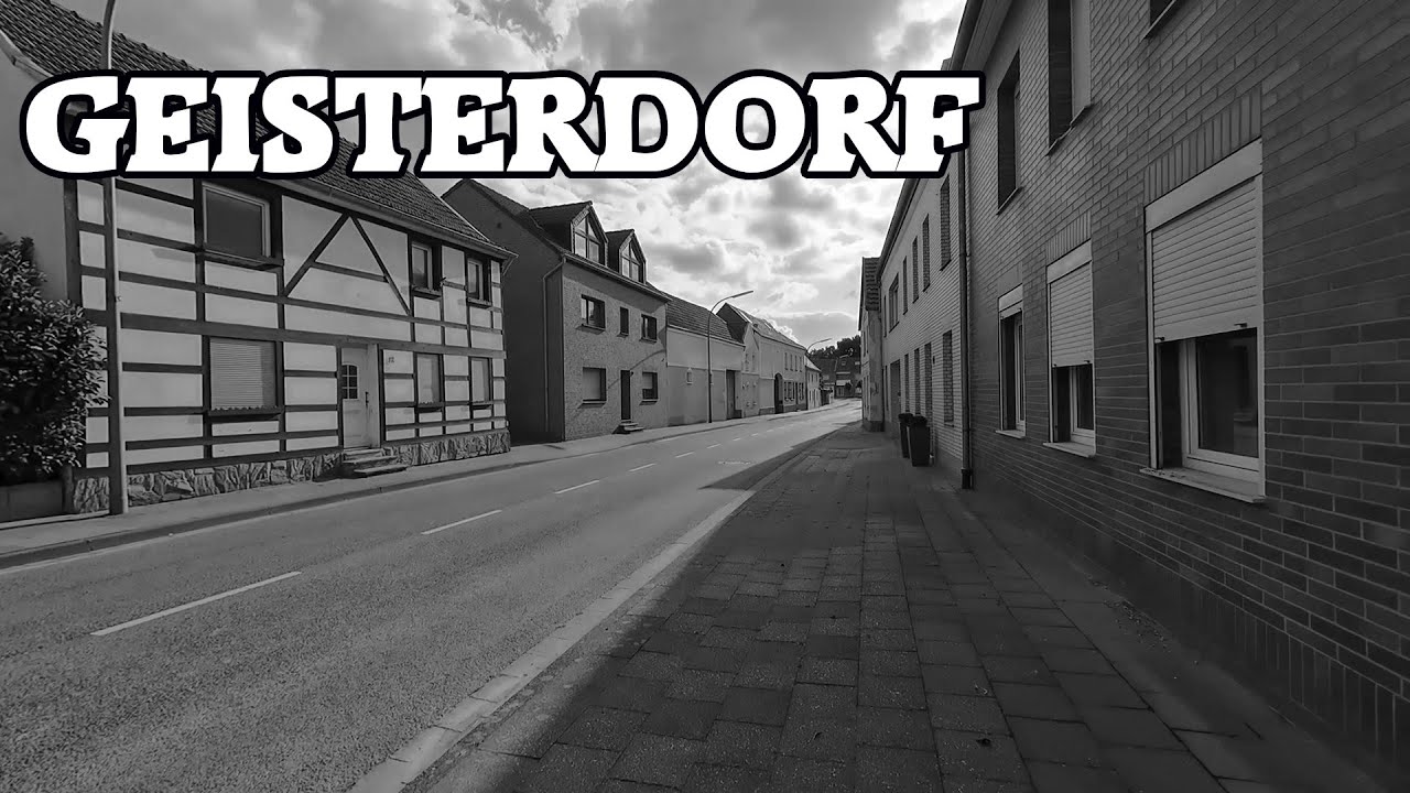 V&ouml;llig VERLASSENES DORF MITTEN in Deutschland