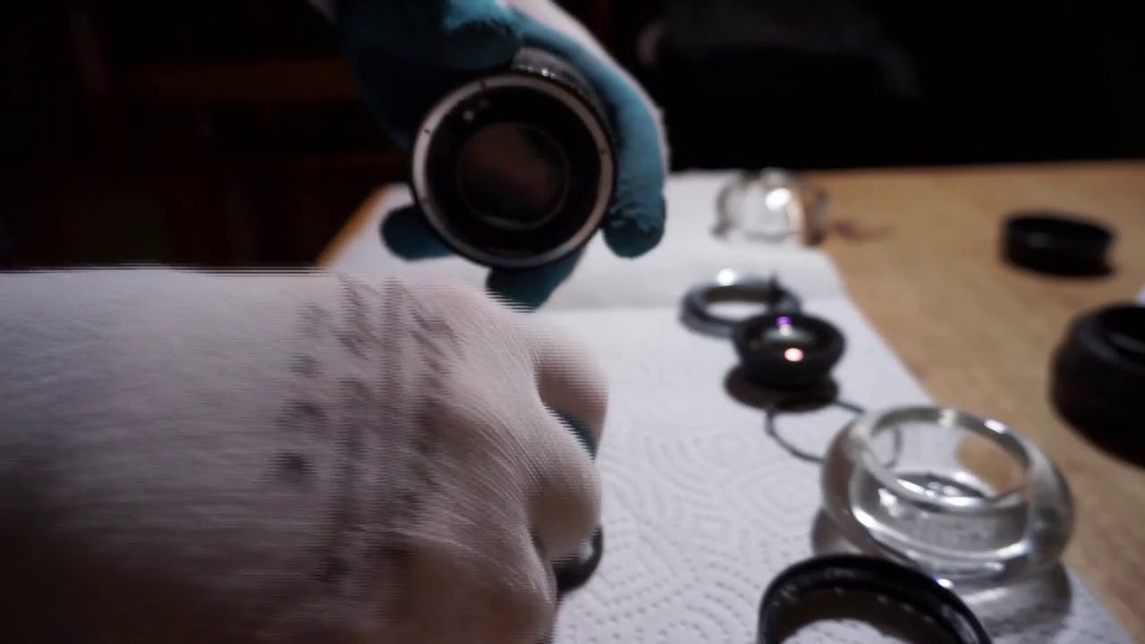 Dismantle Lenses Yashica 50mmm 1 4 c