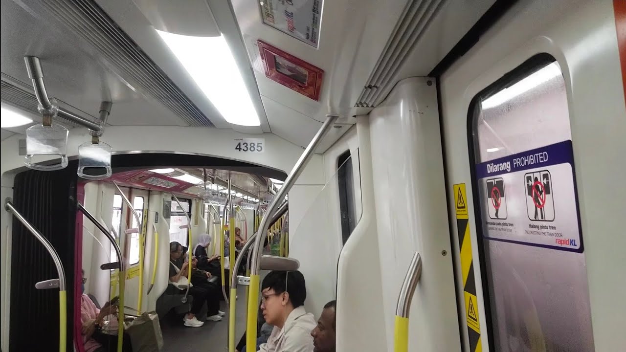 LRT Sri Petaling Line | CSR Zhuzhou Amy (Set 438) Ride | Bandar Tasik Selatan → Salak Selatan
