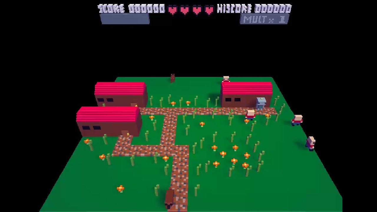 Little Voxel Quest by kibcob VOXATRON Fantasy Virtual Console Lexaloffle Games com