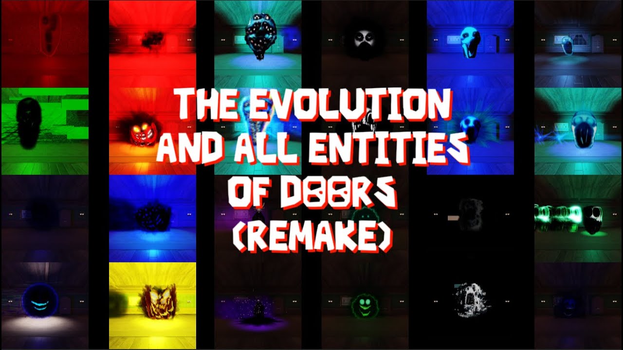 The Evolution and All Entities of DOORS Hardcore (Remake)!
