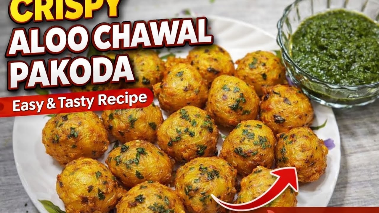  Aloo Chawal Pakora Recipe 😋 | Healthy & ready for 10 min.| Tasty Food 365