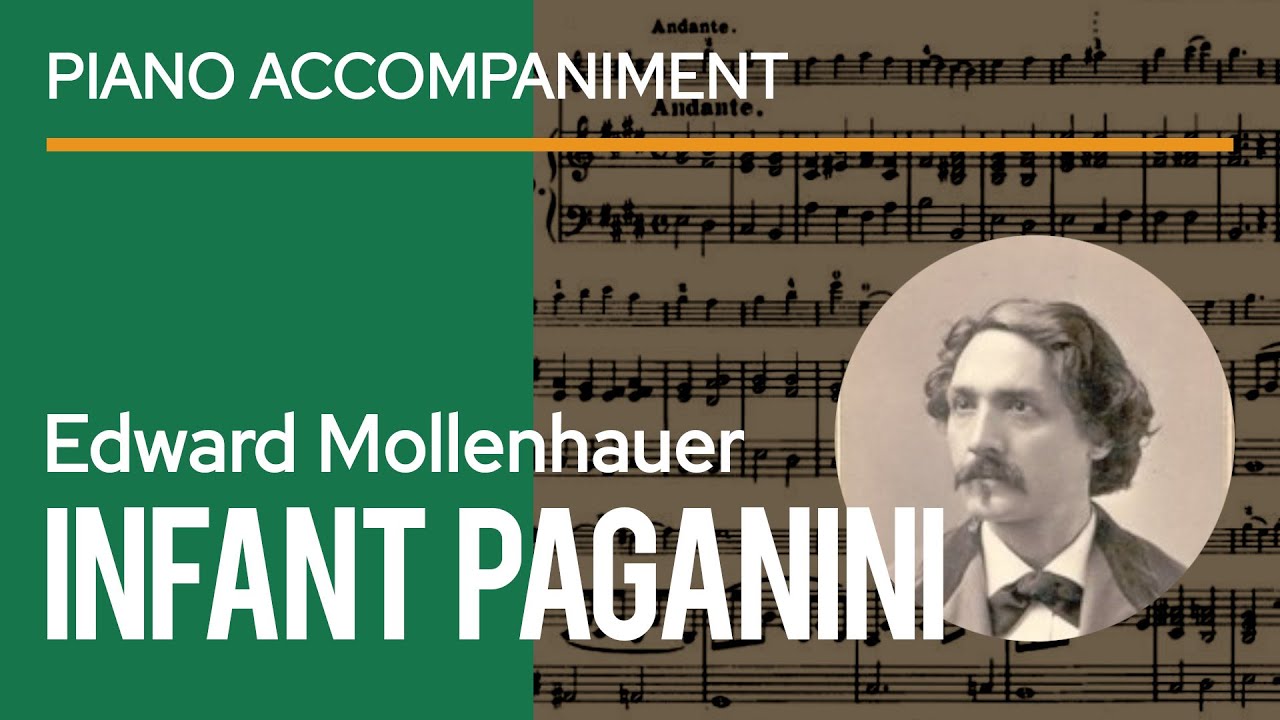 Edward Mollenhauer - The Infant Paganini Fantasia Piano Accompaniment | violin sheet music
