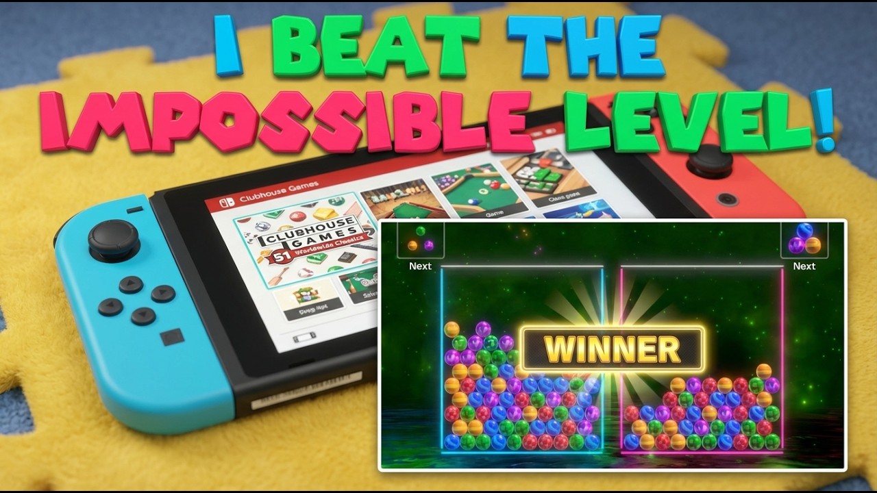 The Impossible Win: Beating 6-Ball Puzzle AI in Clubhouse Games 51!