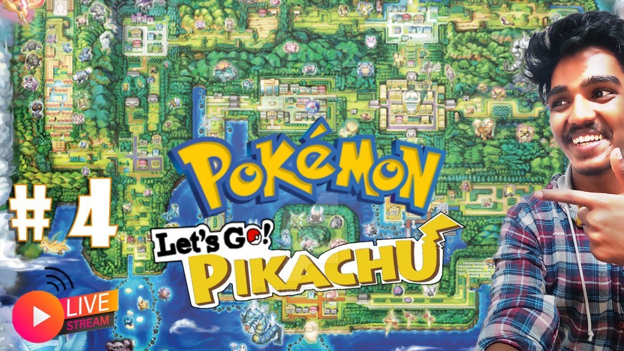 let's go pikachu Live Stream #4 || Indian Vision Gaming II hindi stream