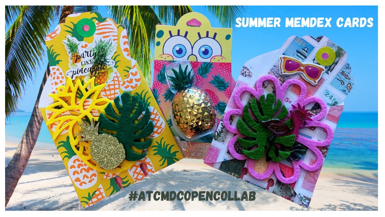 #atcmdcopencollab Summer Memdex Cards!  #memorydex #memorydexcard  July 13 2023