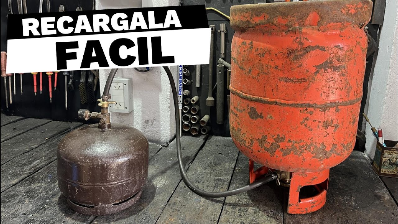 RECARGAR DE GAS GARRFA CHICA