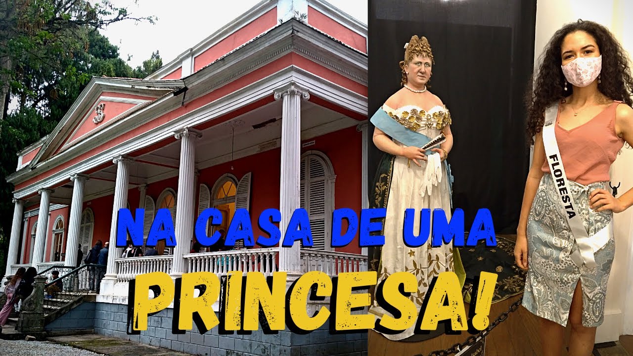 Conheci a Casa da PRINCESA ISABEL em PETRÓPOLIS!
