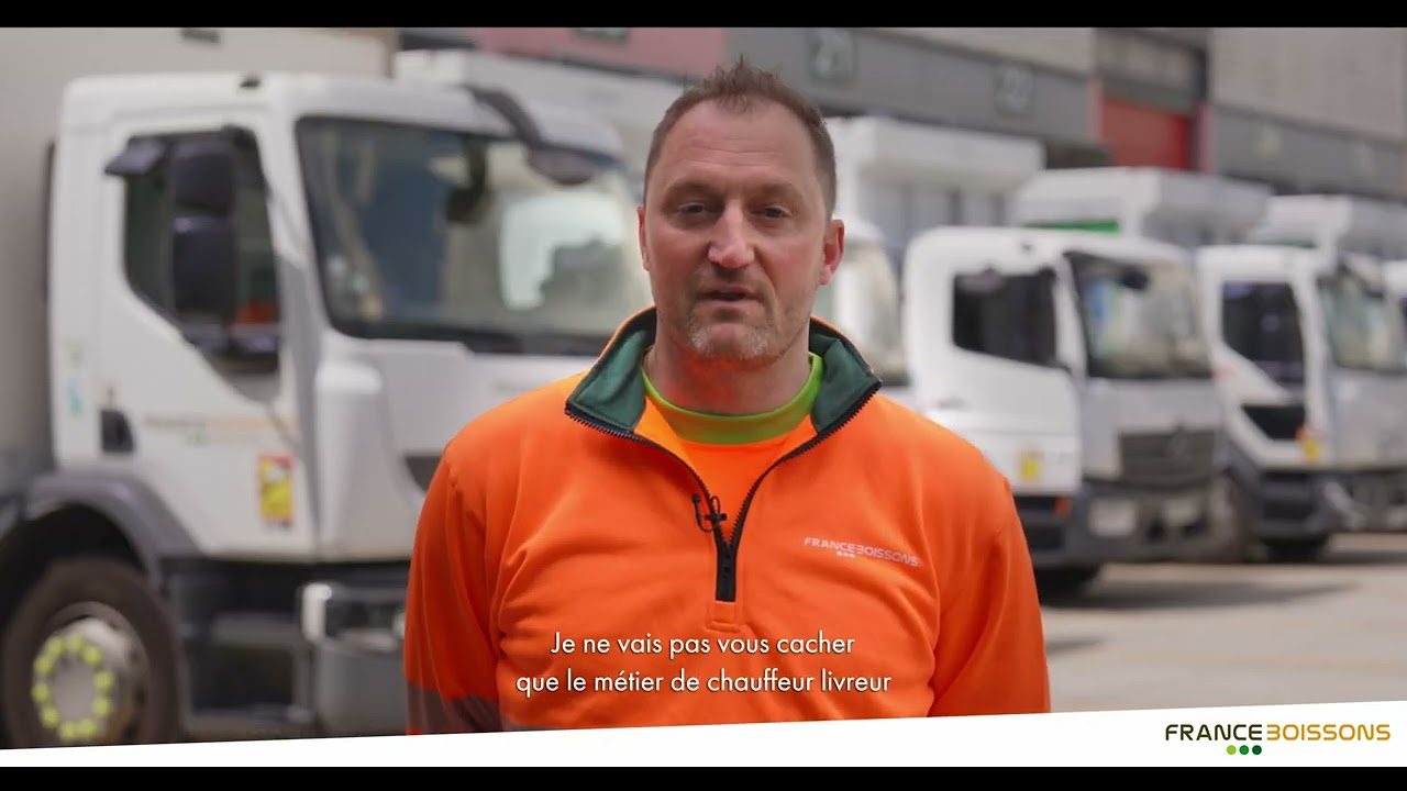 D&eacute;couvrez le m&eacute;tier de chauffeur livreur avec Julien